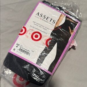 Assets by Spanx Black Shaping Tights size 4​​